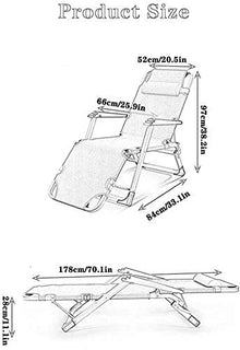 Camping Folding lounge chair Heavy Duty Garden Furniture Sets Sun Lounger，Garden Chairs for Patio Decking Gardens Camping