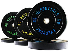 Signature Fitness BalanceFrom Olympic Bumper Plate Black