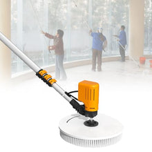 iumLeap Solar Panel Cleaning Rotating Brush for Window Glass,with 11Ft/18Ft/24Ft Aluminum Alloy Pole, Adjustable Rod Length and Head Angle(Lithiumbattery-5.5m)