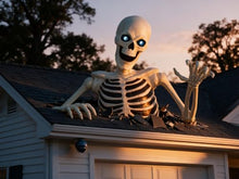 Seasons 48" Halloween Giant Ground Breaking Skeleton with LED Eyes