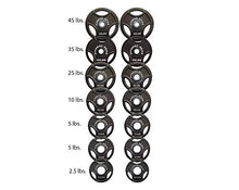Fitness Gear 300 lb Olympic Weight Set