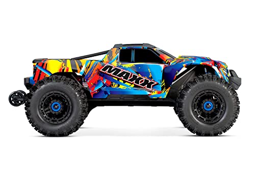 Traxxas Maxx Wide 1:10 RC Monster Truck 4WD RTR Rock N Roll