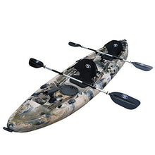 BKC TK219 Tandem Fishing Kayak Camo