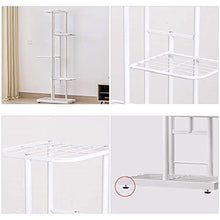 iumLeap Flower Stand 4 Tier Plant Stand Multiple Flower Pot Holder Shelves Planter Rack Storage Organizer Display, Gris-43x22x82cm