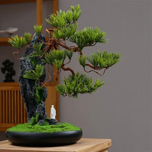 YXIANG56Q Fake Plants Living Room Decorative Plants Simulation Green Bonsai High-grade Interior Decoration Simulation Tree Desktop Feng Shui Ornaments Bonsai Tree, yuqing2022