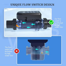 Smart Saltwater Pool Chlorinator System, Up to 60,000 Gallons Pool, Salt Chlorine Generator Built-in Wi-Fi & APP Control, Salt Pool Chlorine Generator for Above & In-Ground Pools, IPX5,25g/h