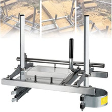 piudoiliy Chainsaw Mill Portable Chainsaw Mill 36" Inch Steel and Aluminum Planking Milling Bar Size Cutting Milling Sawmill Accessories Chain Saw Sharpener Tool