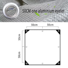 PIPRE Customized Size 90% Sun Shade Cloth with Grommets, 42x46 FT Pergola Shade Cover Canopy, Mesh Tarp Sun Screens for Patio, Outdoor, Garden, Backyard, Gray