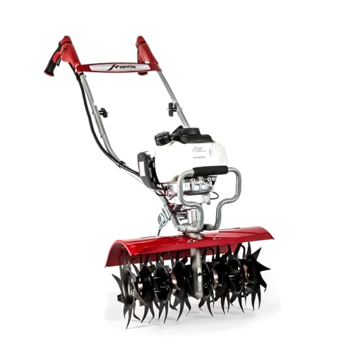 Mantis 7566-12-02 Deluxe XP 4-Cycle Tiller with Kickstand, 16-Inch