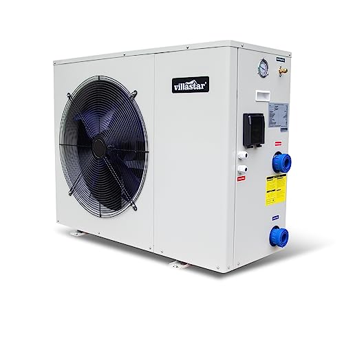 Villastar Inground Pool Heat Pump 68000BTU/hr White