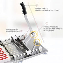 EliteBloom Stainless Steel Kebab Maker Box,Manual Mutton Kebab Machine, 10 Holes BBQ Skewer Meat Making Machine, Kebab Maker Press Moulds, for BBQ Parties, Picnics,