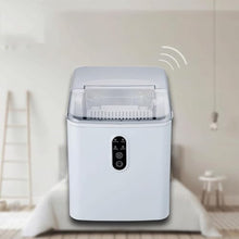TEDILUVI Home Small Round Ice Maker Mini Desktop Manual Water Portable