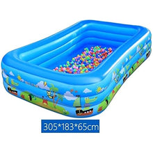AQIANGJY Paddling Pool Durable Folding Inflatable Pool, Blow Up Pool for Summer Water Fun Kids Family Outdoor Indoor Activity, Oversized Backyard Pool Inflatable Swimming Pool