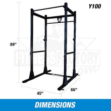 Rugged Strength & Fitness Power Cage for Strength Training Home & Commercial Gym