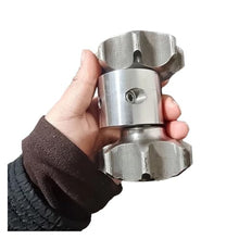 High Torque Combination Head Sewer Nozzle, 3000PSI Stainless Steel Jetter, 1" for Drain Sewer Cleaning