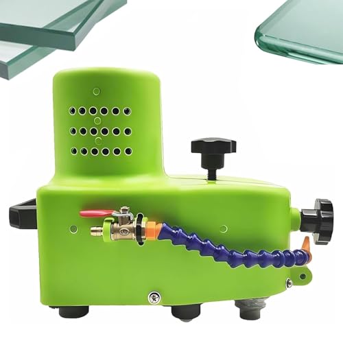 Portable Small Glass Edging Machine, Electric Glass Edger, Straight, Round, Beveled Edge Grinder, Glass Marble Ceramic Polishing Machine