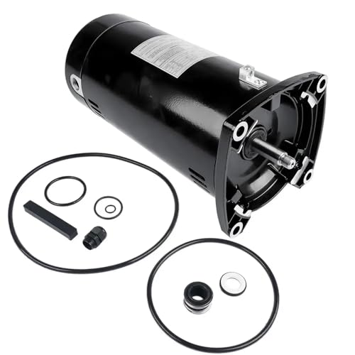 AP03 USQ1152 Square Flange Pool Pump Motor Replacement Compatible 15 Single Speed
