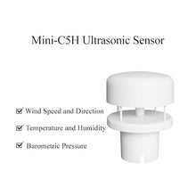Mechanivis Mini-C5H Compact Weather Station 4-20mA RS485 Ultrasonic Wind Air Temperature and Humidity Sensor Atmospheric Pressure(Mini-C2H RS232-0183)