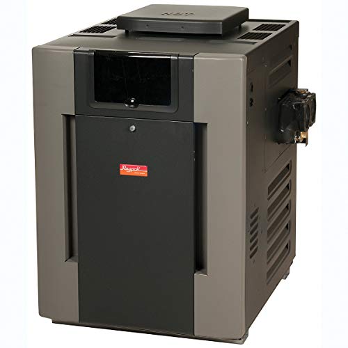 Raypak Digital 266,000 BTU Natural Gas Pool Heater for 2,000'-6,000' Elevation - P-R266A-EN-C #51 009221