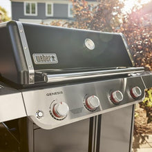 Weber Genesis E-415 Gas Grill for Outdoor Cooking, Natural Gas Grill, Black
