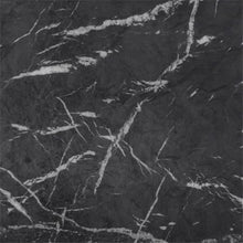 TOV Furniture Slab Black Marble Concrete Indoor/Outdoor Side Table