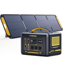 VTOMAN Jump1800 Large 1408Wh Portable Power Station with 200W Solar Panel