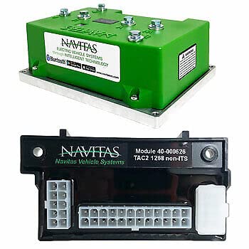 Buggies Unlimited Navitas DC to AC Conversion Kit for Club Car DS Golf Carts | Curtis 1268/1520 Controller Compatible | High Speed/Torque 5KW AC Motor & 600A TAC2 Controller with OTF Programmer
