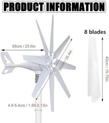 KZZAAO 10,000W Wind Turbine Generator Kit