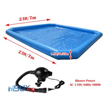 INTBUYING Inflatable Water Pool Blue