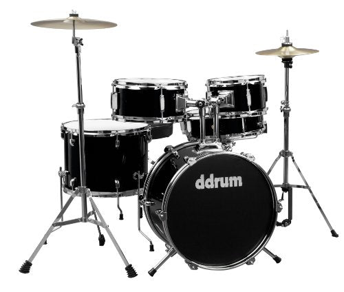 ddrum D1 Junior 5-Piece Drum Set Midnight Black
