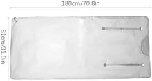 TZLGMDER Sauna Blanket Far Infrared Therapy Heat Blanket 2 Zone Body Shaping Slimming Fitness Detox Treatment Anti-Aging Beauty