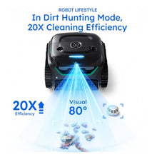 Pool Vacuum, Robot Swimming Pool Cleaner Wireless for Floor/Wall