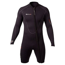 Henderson Thermoprene Long Sleeve Shorty/Jacket 7mm Scuba Wetsuit Black