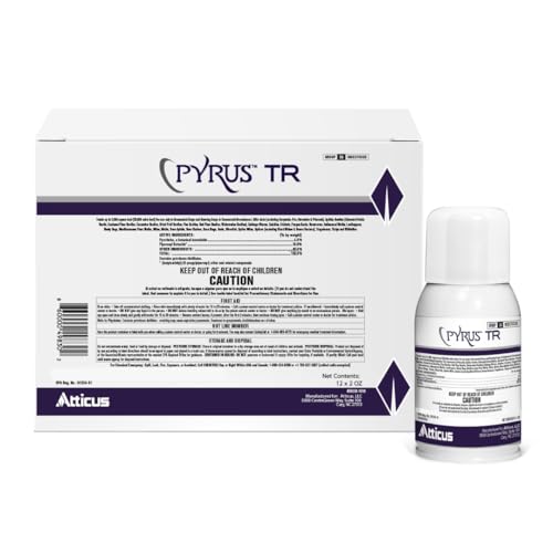 Atticus Pyrus TR Greenhouse Fogger (12x2oz Can) - (Compare to Pyrethrum TR)