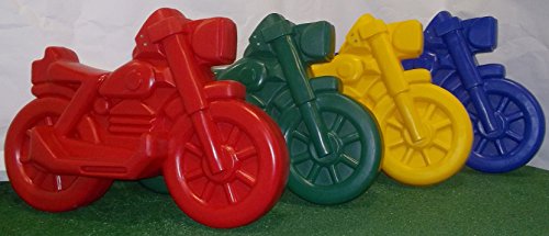 American Swing Products Spring Rider Roto-Molded Motorcycle Yellow