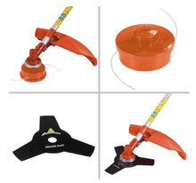 2 Strokes 62cc Edger 5 in 1 Weed Wacker Eater Hedge Trimmer Brush Cutter Tool