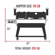 recteq DualFire 1200 Wood Pellet Smoker Grill Wi-Fi Electric