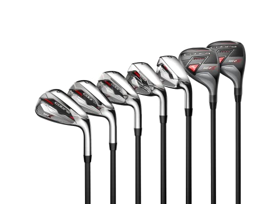 Cobra Golf 2022 Air X Iron Combo Set Men's Right Hand Cobra Ultralite Reg Flex 4-PW Grey-Red