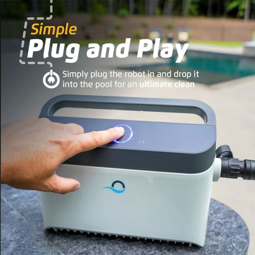 Dolphin Explorer E25 Wi-Fi Robotic Pool Vacuum Cleaner Black