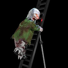 Mr. Halloween Super Climbing Zombie Musical Decoration, 10 Foot