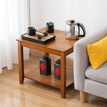 HASMI Living Room Table Coffee Table Table Stand Sofa Side Tea Table, Used for Living Room Bedroom Office Industrial Square Multifunctional Table Outdoor Side Table (Color : B)