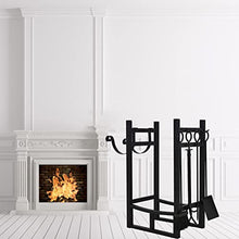 JDXQBLD Firewood Rack Firewood Racks Logs Storage Stand with Kindling Rack, Heavy Duty Storage Stacker with Tools, Log Holder for Fireplace Patio Deck Living Room Wood Stove,