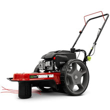Earthquake Walk-Behind String Mower, Hurricane Cutting Head, 160cc 4-Cycle Viper Engine, Grab-N-Go Bail, 22” Cutting Diameter, Extra-Wide 2.5" x 14.5” Airless Wheels, Adjustable Handlebar, 47325