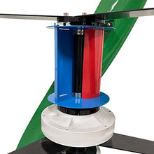 OLONETO Wind Power Generator Kit 5000W 12V 24V 48V Home Portable Vertical Low Noise Permanent Magnetic Levitation Windmill with MPPT Controller Breeze Self-Start (Color : 24v)