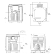MasterTemp EC-462028 Pool Heater Almond