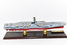 Squadron Nostalgia LLC USS Independence CV-62 Aircraft Carrier Scale Model Mahogany Multi-Colored