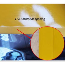 CFDZCP 0.6MM Thick Transparent Partition Curtain with Eyelets, Heavy Duty Vinyl Panels for Industrial Work Areas, Patio, Pergola, and Porch Divider,Customized(2.4x2m)