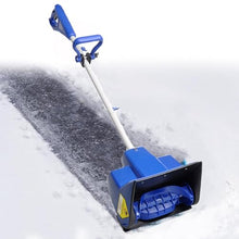 Kindevieft Electric Snow Shovel Cordless, 24V 4Ah Battery Powered Snow Thrower, 12" x 6" Clearing Path, 26 Feet Throwing Distance, Hand Held Snow Blower with Battery and Charger,TwoBattery