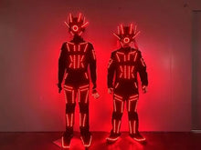 Earthradius LED Robot Suit Festival Costume Multi Color M