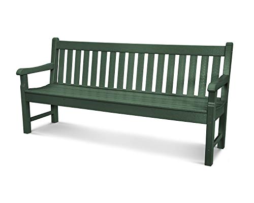 Poly-Wood Rockford 72-Inch Bench, Green